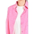 thumbnail image 4 of Blusa oversize diseño deslavado Roman Fashion/Juvenil, 11427 (Rosa) rosa M, 4 of 7