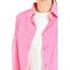 thumbnail image 4 of Blusa oversize diseño deslavado Roman Fashion/Juvenil, 11427 (Rosa) rosa G, 4 of 7