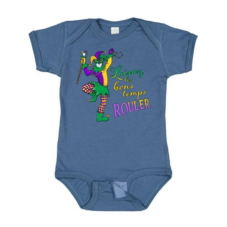 

Inktastic Laissez Les Bon Temps Rouler- Let the Good Times Roll Mardi Gras Jester Gift Baby Boy or Baby Girl Bodysuit