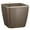 Coffee Brown, variant on Lechuza USA 11" Black Quadro Planter with Water Reservoir