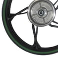 thumbnail image 2 of Rin 17 Trasero Filo Verde Negro Italika 150 Z (14-19), 2 of 2