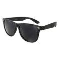 thumbnail image 1 of Large Frame Black 80's Retro Classic Trendy Stylish Sunglasses for Men Women, 1 of 2