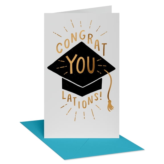 American Greetings Graduation Money/Gift Card Holder for Any Graduate (Congrats You)