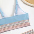 thumbnail image 6 of Tuosodrolic Swimsuits for Women 2025 Bikini Sets Boho 2 Piece Bathing Suits Tummy Control Swimwear V Neck Swim Tops and Bottoms Cruise Wear Traje de Baño para Mujer Bañadores Beach Wear, 6 of 8
