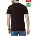 thumbnail image 2 of DAKAR-Inspired Men's 220g Heavyweight 100% Cotton T-Shirt - Casual Crew Neck, Short Sleeve, Black Tee with Trendy Print - Machine Washable, Casual Sporty Tee, Summer Gifts, 2 of 6
