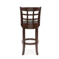 thumbnail image 3 of Boraam Kyoto Bar Height Swivel Bar Stool in Cherry, 3 of 5
