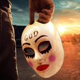 thumbnail image 4 of The Purge GOD Horror Killer Máscara Disfraz de Halloween Embrujado JAMW Sencillez, 4 of 5