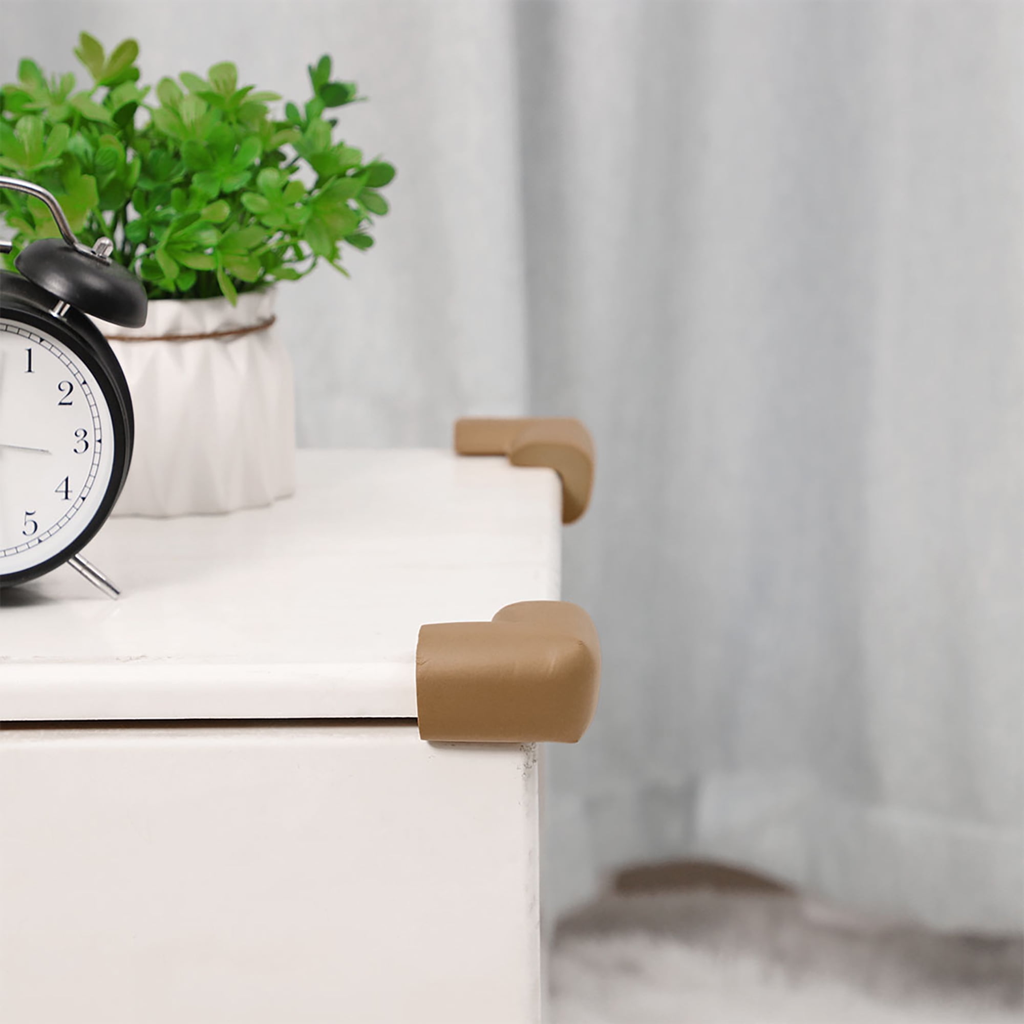 4pcs Desk Table Edge Foam Corner Cushions Guard Strip Roll Soft Bumper