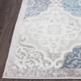 thumbnail image 4 of Designer Home Area Rug Gray Blue Green Contemporary Modern Petals Rug Carpet, 4 of 8