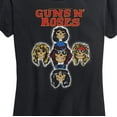 thumbnail image 3 of Guns N' Roses - Skull Cross - Women's Short Sleeve Graphic T-Shirt, 3 of 5