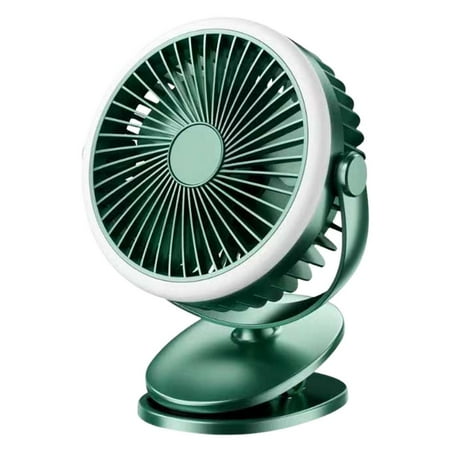 

Famure Small Clip on Fan|Portable Table Fan with 4 Speeds Wind Adjustment|4000mAh Quiet Personal USB Fan with Sturdy Clamp for Home Office