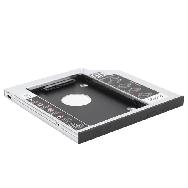 Haofy Aluminum Alloy Bracket,State Drive Bracket Lightweight Computer Accessory Aluminum Alloy Thickened For 9.5 MM SSD