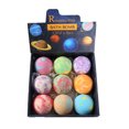 thumbnail image 1 of Graflsoa Wholesale 9-Piece Aromatherapy Bath Bombs Set with Assorted Scents, 100g Each, Gift Box Included for Relaxing Skin Care, 1 of 6