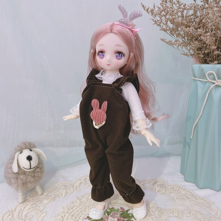 QILIN BJD Doll Lovely Collectible Comfortable to Touch Two