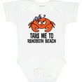 thumbnail image 3 of Inktastic Rehoboth Beach Delaware Cute Crab Boys or Girls Baby Bodysuit, 3 of 5