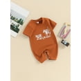 thumbnail image 5 of Yunliwuli Baby Jumpsuit, Short Sleeve Crew Neck Cow Print Summer Romper Clothes for Girls Boys, 5 of 9