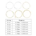 thumbnail image 2 of 6 PCS Guitar Strings Acoustic Guitar Strings Steel Core Rust Proof Coated String for 6 String Guitar, 2 of 8