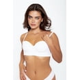 thumbnail image 3 of Brassier Balconet Strapless Copas Microfibra 021899 Diane & Geordi Colombia Blanco 36, 3 of 4