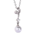 thumbnail image 2 of Collier de Mariage Mode Perle Bijoux de Mariage Collier Poire, 2 of 6