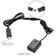 thumbnail image 4 of Adaptador USB Docooler NP-FW50 Batería falsa + Banco de alimentación de CC (5V 2A) Reemplazo del cable adaptador USB para AC-PW20 para Sony NEX-3/5/6/7 Series A33 A37 A35 A55 a7 a7R a7II A6000 A6300 Docooler Adaptador USB, 4 of 7