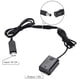 thumbnail image 4 of Adaptador USB Docooler NP-FW50 Batería falsa + Banco de alimentación de CC (5V 2A) Reemplazo del cable adaptador USB para AC-PW20 para Sony NEX-3/5/6/7 Series A33 A37 A35 A55 a7 a7R a7II A6000 A6300 Docooler Adaptador USB, 4 of 7
