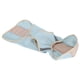 thumbnail image 4 of Chubasquero para perros, impermeable, ajustable, ligero, con banda reflectante de seguridad, color azul claro, talla XL, 4 of 14