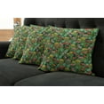 thumbnail image 5 of Ambesonne Floral Throw Pillow Cover 4 Pack, Cactus Flowers Garden, 16", Multicolor, 5 of 5