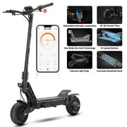 M YUME SCOOTER Hawk 2400W Electric Scooter,43MPH,43Miles Long Rang Electric Scooter for Adults E-Scooter,10 All-terrain E-scooter with 60V 22.5Ah Battery