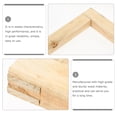 thumbnail image 4 of WRITWAA Printing Frame for Screen Chocolate Wood 1Pack for, 4 of 7
