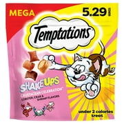 Temptations ShakeUps Crunchy and Soft Cat Treats, Clucky Carnival Flavor, 5.29 oz Pouch