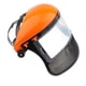 thumbnail image 3 of Escudo de cara de recortadora Guardia forestal de la cara forestal para tareas de motosierras Minería de jardinería Naranja, 3 of 8