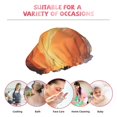 thumbnail image 7 of Gaeub Sunset Dancing Dolphin B Shower Caps for Women Men,Double Waterproof Layers Bathing Hat,Elastic and Reusable Bath Caps, 7 of 7