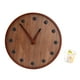 thumbnail image 2 of Reloj silencioso, reloj de pared de madera silencioso de madera de estilo chino, durabilidad probada en el tiempo, 2 of 9