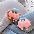 thumbnail image 3 of HTOOQ 3D Cartoon Case Compatible with AirPods 1&2, Super Cute Ass Pink Design with Keychain Kawaii Cool Fun Skin Soft Silicone Shockproof Protective Case Charging Box (Ass Pink, AirPods 1&2)--, 3 of 6