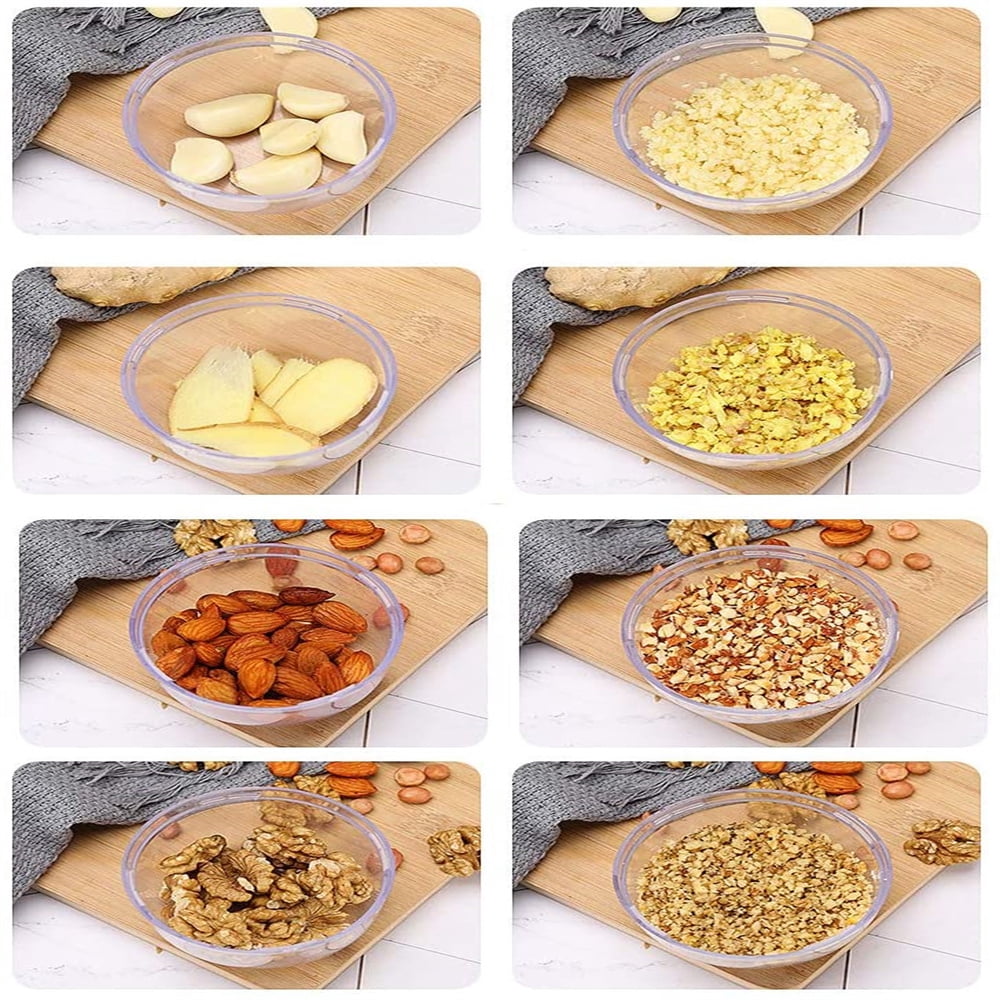 Casewin Nut Chopper Grinder, Manual Nut Grinder Multifunctional Dried Fruit Crusher Peanut Masher Nut Chopper Peanut Grinding Device for All Nuts Walnut Pecan Gray