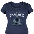 thumbnail image 3 of Marvel - Black Panther Bootleg - Women's Maternity Scoop Neck Graphic T-Shirt, 3 of 5