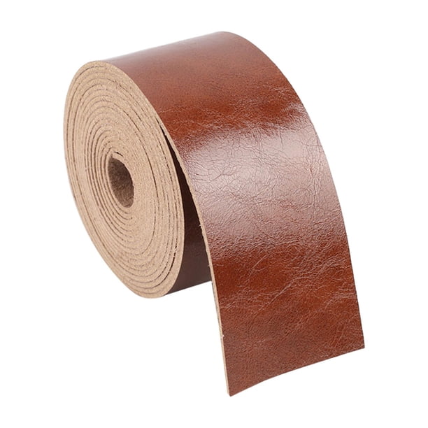 Tiras y correas para cinturón, decoración de bolsos, accesorios de microfibra de PU para joyería de mascotas Marrón