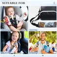thumbnail image 5 of WOBOGO Blue Eyes Cat Seat Belt Cover 2 Piece Soft Comfort Driving Shoulder Pad Suitable for All Cars and Backpacks, 5 of 8