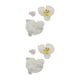thumbnail image 1 of Cabezas de orquídeas artificiales Matsuzay 50 unids/set blanco lechoso, 1 of 6