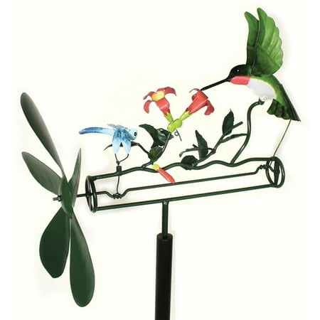 Dragonfly Whirligig - Winston Porter Deepwater Hummingbird and Dragonfly Whirligig Spinner