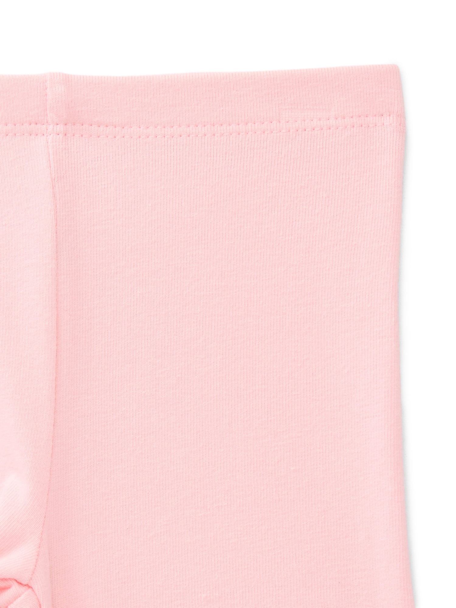 Wonder Nation Baby Girls Bike Shorts, 3-Pack, Sizes 0-24 Months