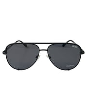 Quay High Key Micro Polarized Sunglasses Black Smoke Aviators