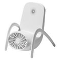thumbnail image 3 of Iumwxz Portable Fan Multifunctional Portable Usb Charging Handheld Fan Mini Fan White Abs, 3 of 7