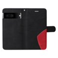 thumbnail image 3 of Wallet Case for Google Pixel 7 with Card Slots Cash Holder Magnetic Clasp Flip Folio Cover, Premium Luxury PU Leather Kickstand Soft Silicone Shockproof Protective Case, Black, 3 of 8
