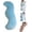 Blue, variant on Adult Body Pillow, Mountain-Shaped Side Sleep Full-Body Pillow, Bed Long Body Pillow, Hug Pillow with Removable and Washable Cover, Support roll Pillow, Full-Body Support for Sleep (Pink, 31.5in)
