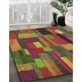 thumbnail image 3 of Ahgly Tapis Rectangulaire Lavable en Machine Intérieur Transitionnel Brun Doré Foncé, 2 Pieds x 5 Pieds, 3 of 7