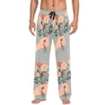 thumbnail image 7 of FORMRS Mens Pajama Pants with Pockets Sleepwear Lounge Bottoms Sizes S-2XL, Stars Flower, 7 of 7
