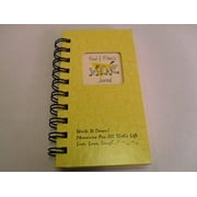 Mini Food & Fitness Journal Color
