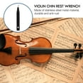 thumbnail image 4 of Hytrove 1Pack Small Rectangular Violin Chin Rest Wrench for Musicians Travel, 4 of 8