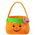 thumbnail image 1 of THOVSMOON Bolsas para trucos o golosinas de Halloween, cesta de dulces de Halloween, cubo de regalo para suministros de fiesta de Halloween (calabaza), 1 of 5